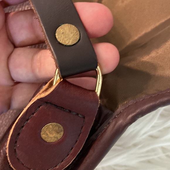 Over Under Shoulder Bag handcrafted in USA 100% Leather Bag - Picture 12 of 16